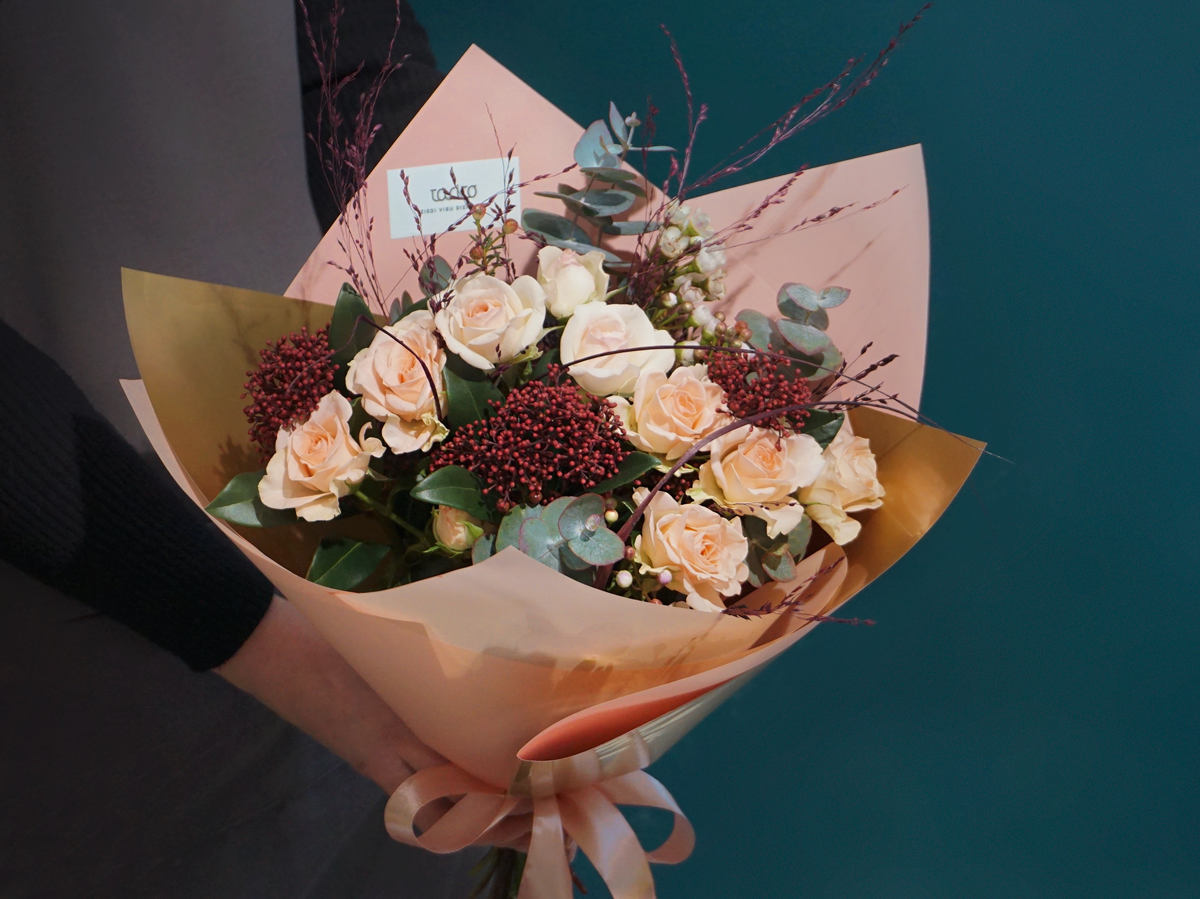 Dažādu ziedu pušķis | 37 |