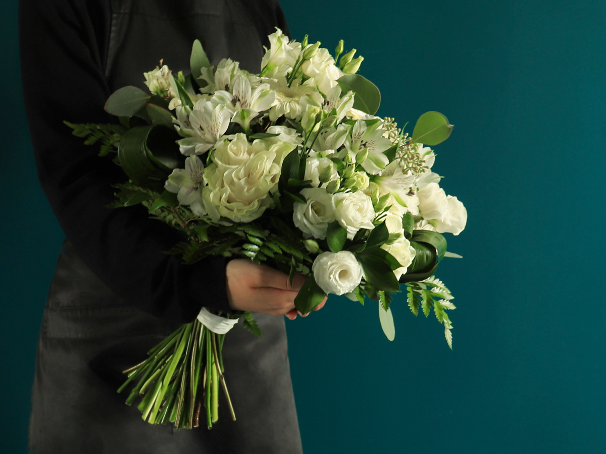 Bouquet of seasonal flowers | 01 | pink