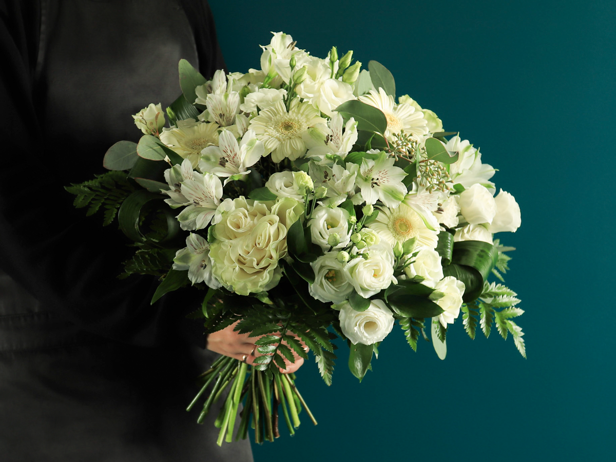Bouquet of seasonal flowers | 01 | pink
