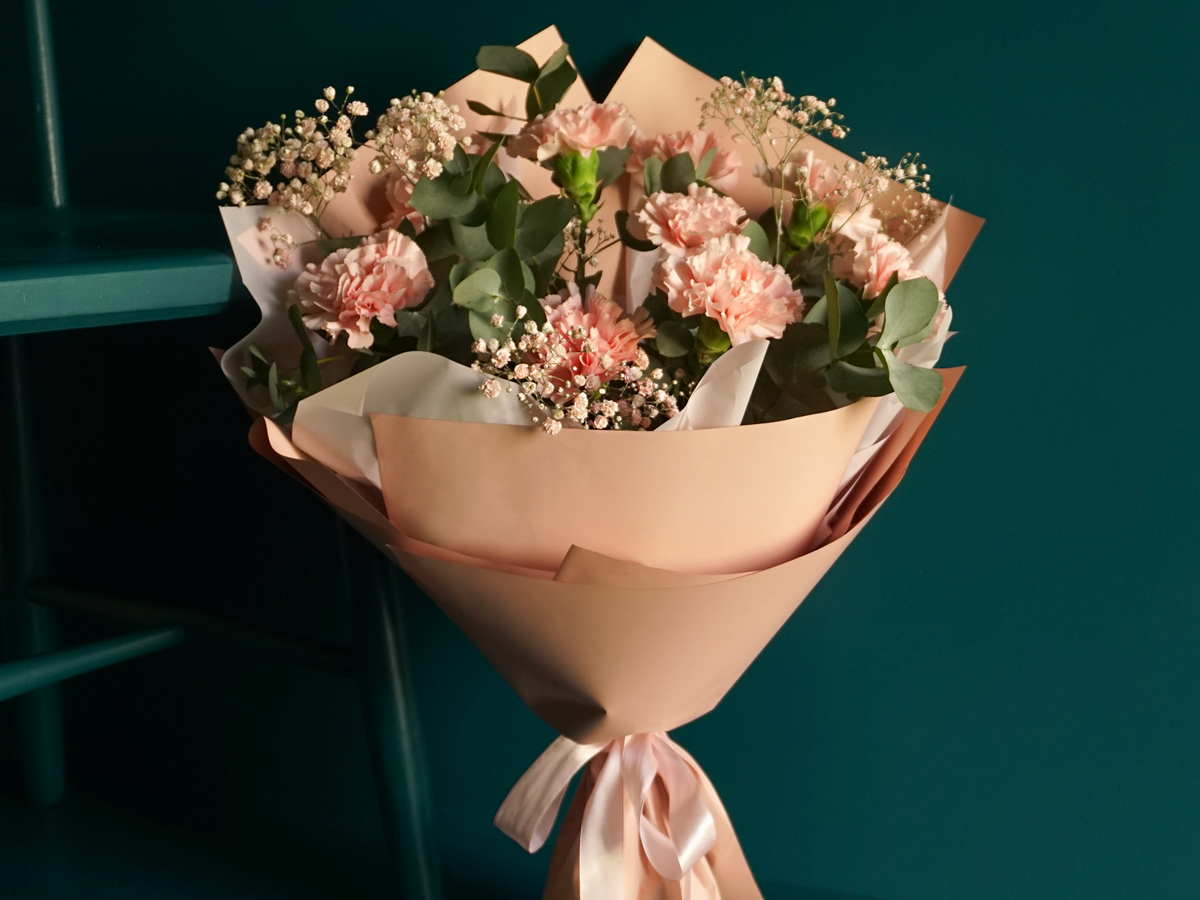 Carnation bouquet 02 |