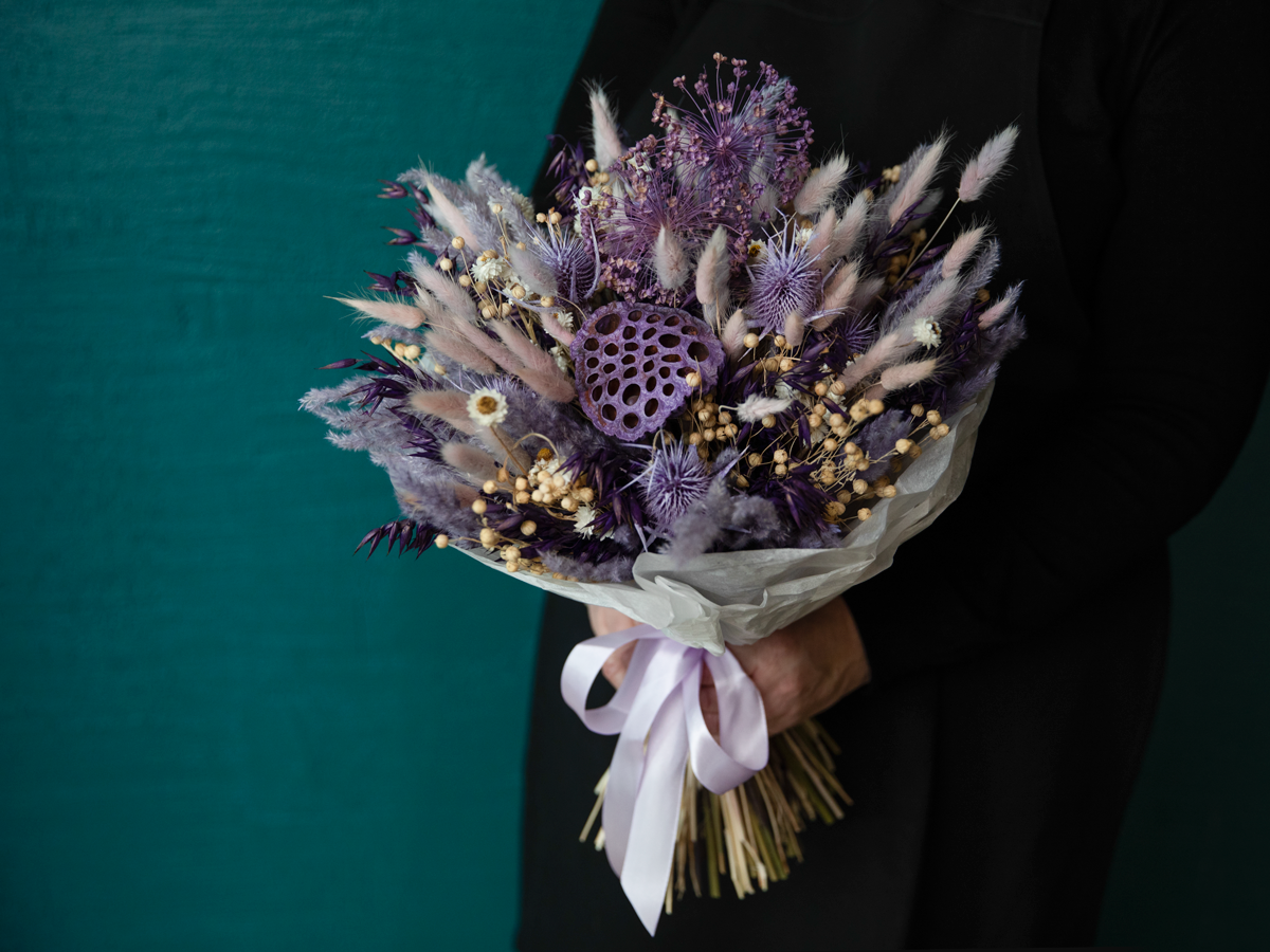 Sauso ziedu kompozīcija | 02 |