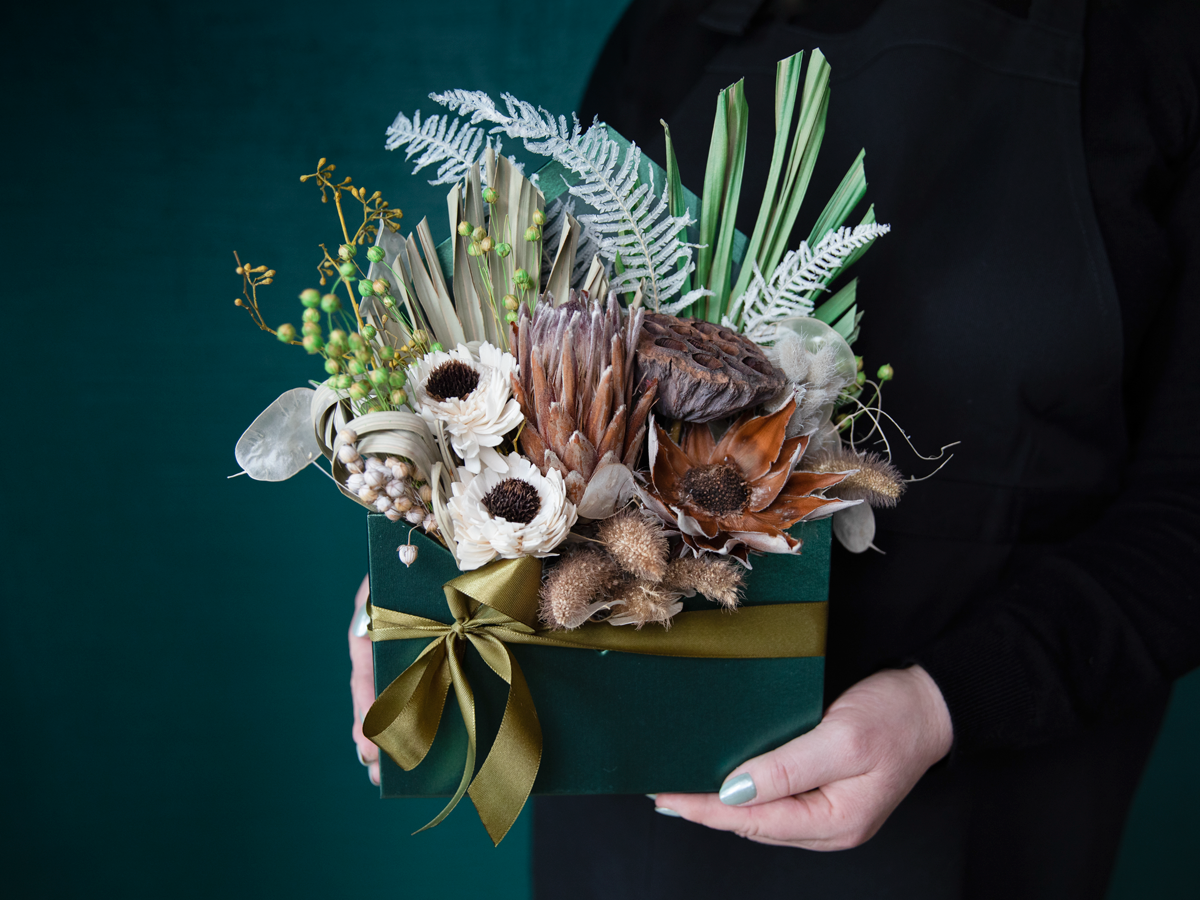 Sauso ziedu kompozīcija | 03 |