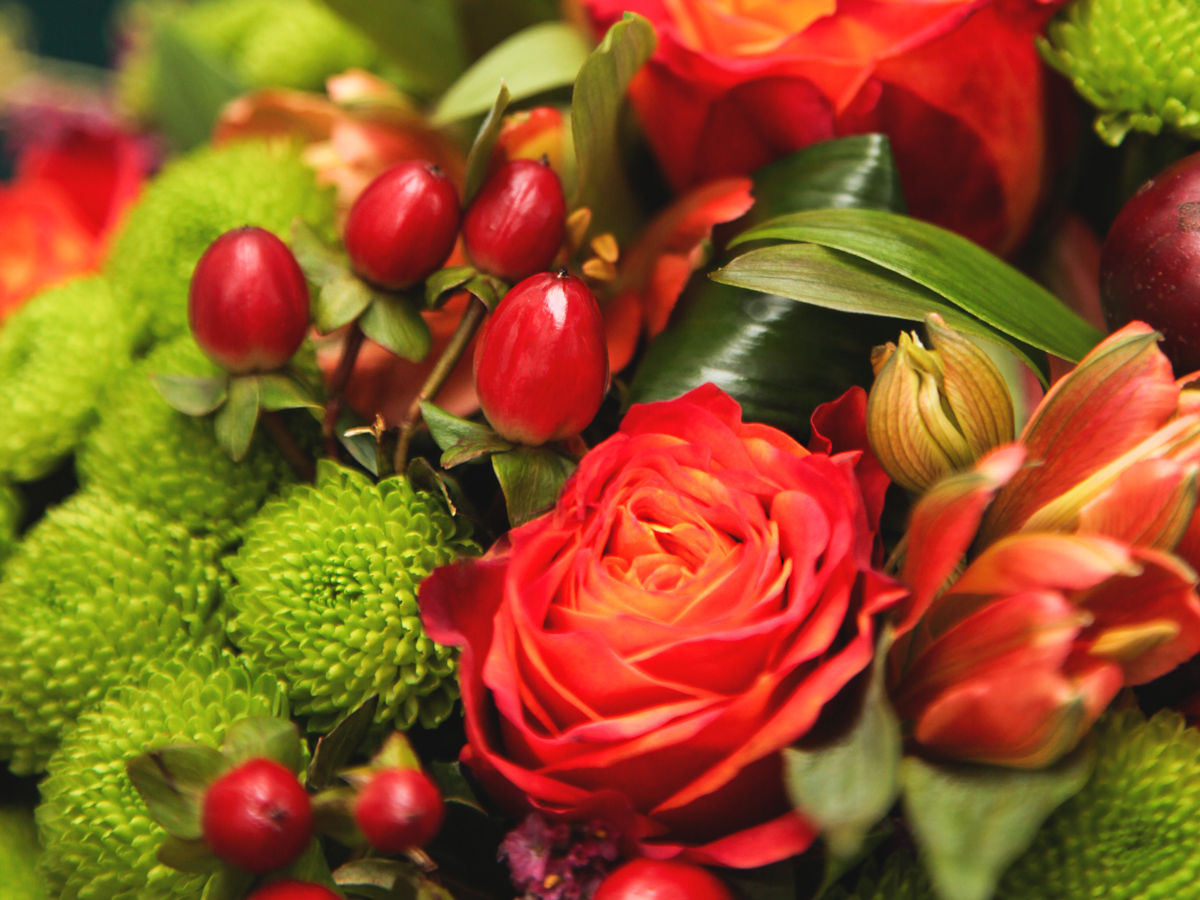 Bouquet of different flowers 10 |