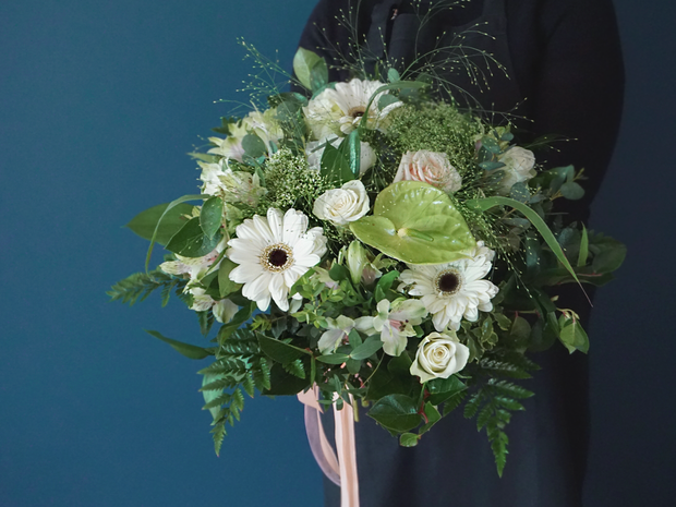 Ziedu pušķis ar gerberām | 05 |